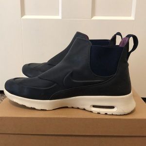 Nike Leather Slip-On Sneakers